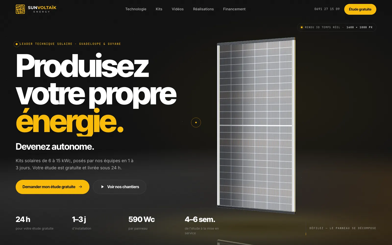 Sun Voltaïk Energy : « Produisez votre propre énergie »